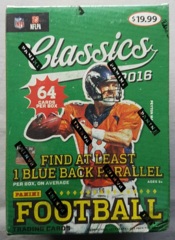 2016 Panini Classics NFL Football BLASTER Box